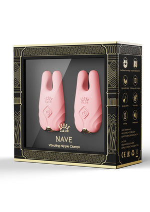 Accessoire BDSM Zalo Nave Vibrating Nipple Clamps