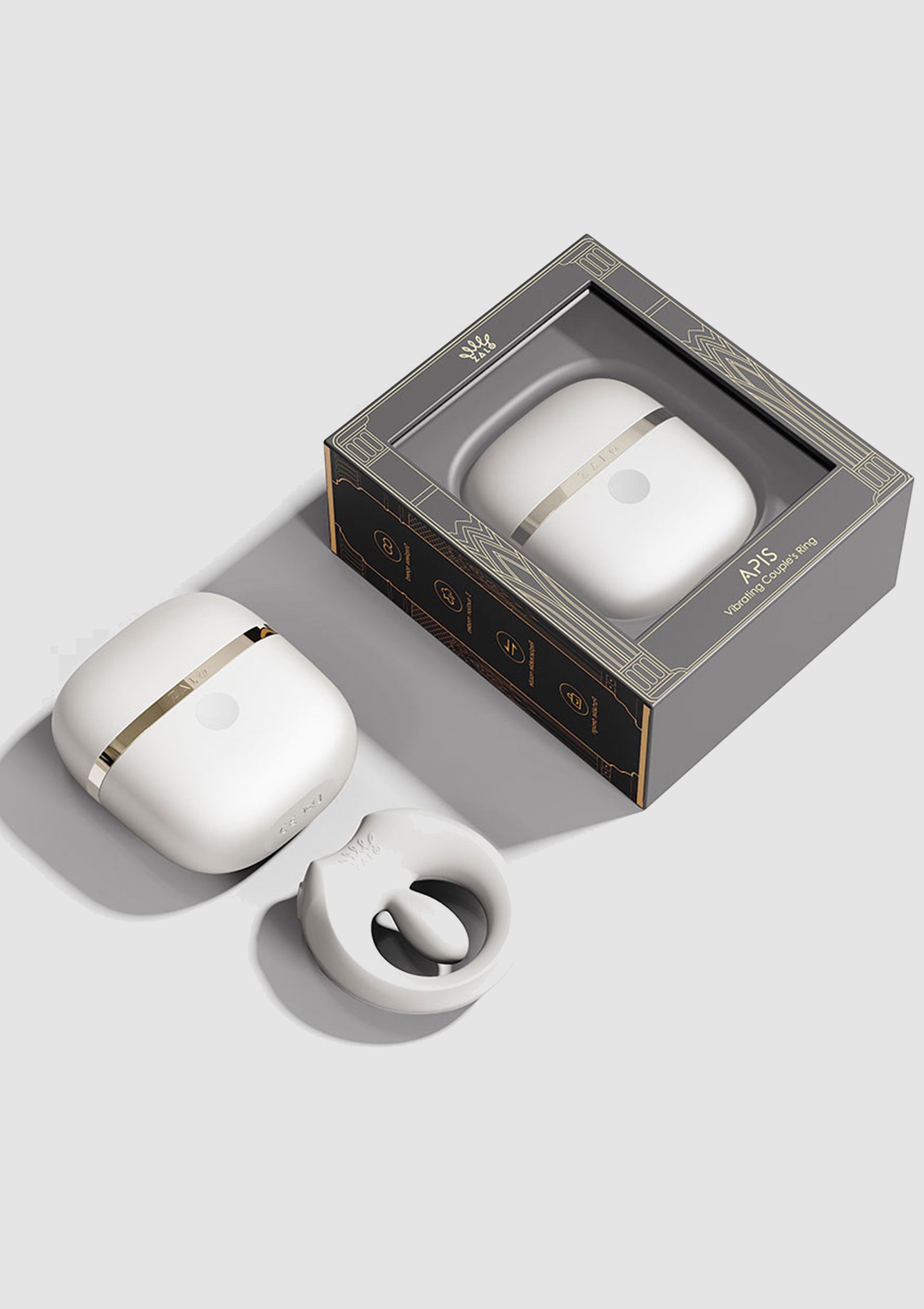 Performance masculine Zalo Apis Vibrating Couples Ring