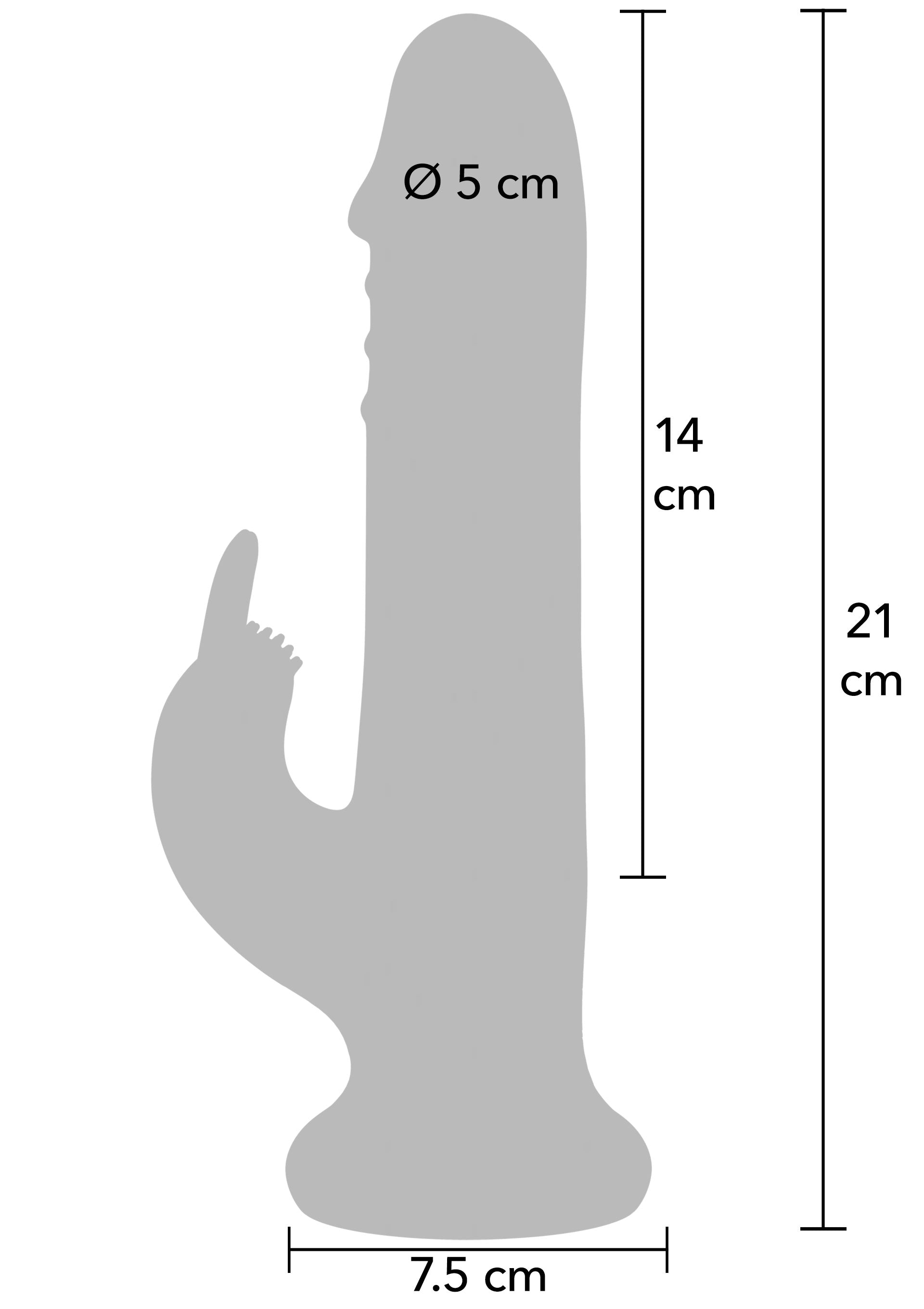 Vibromasseur Playhouse Rotating Beads Rabbit Vibrator