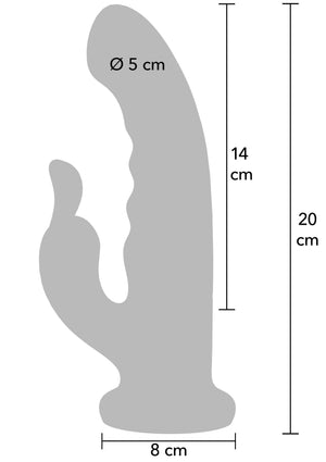 Vibromasseur Playhouse Rotating Rabbit Vibrator