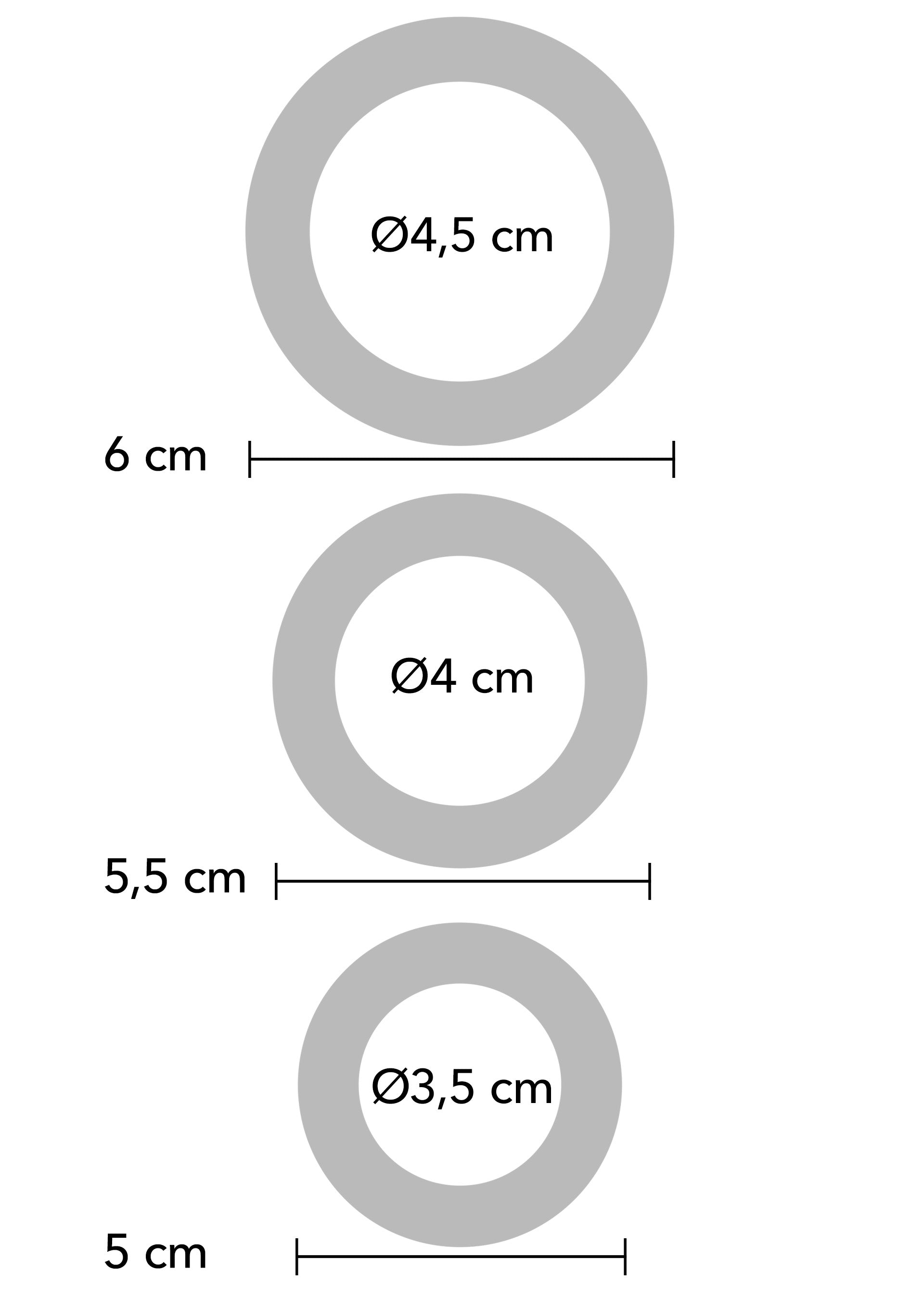 Performance masculine Playhouse Cock Ring Set 3pcs
