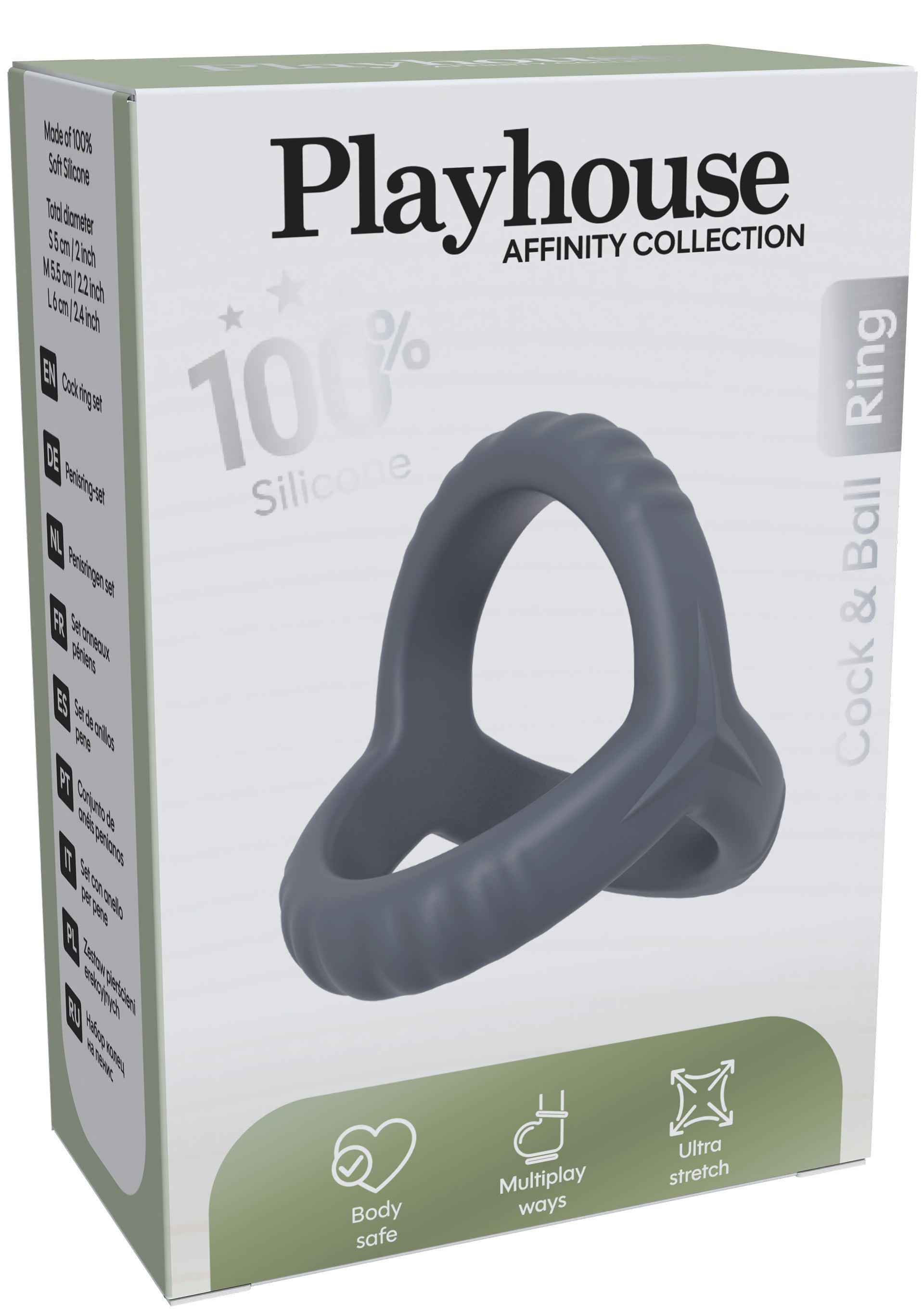Performance masculine Playhouse Savage Ring & Ball Ring