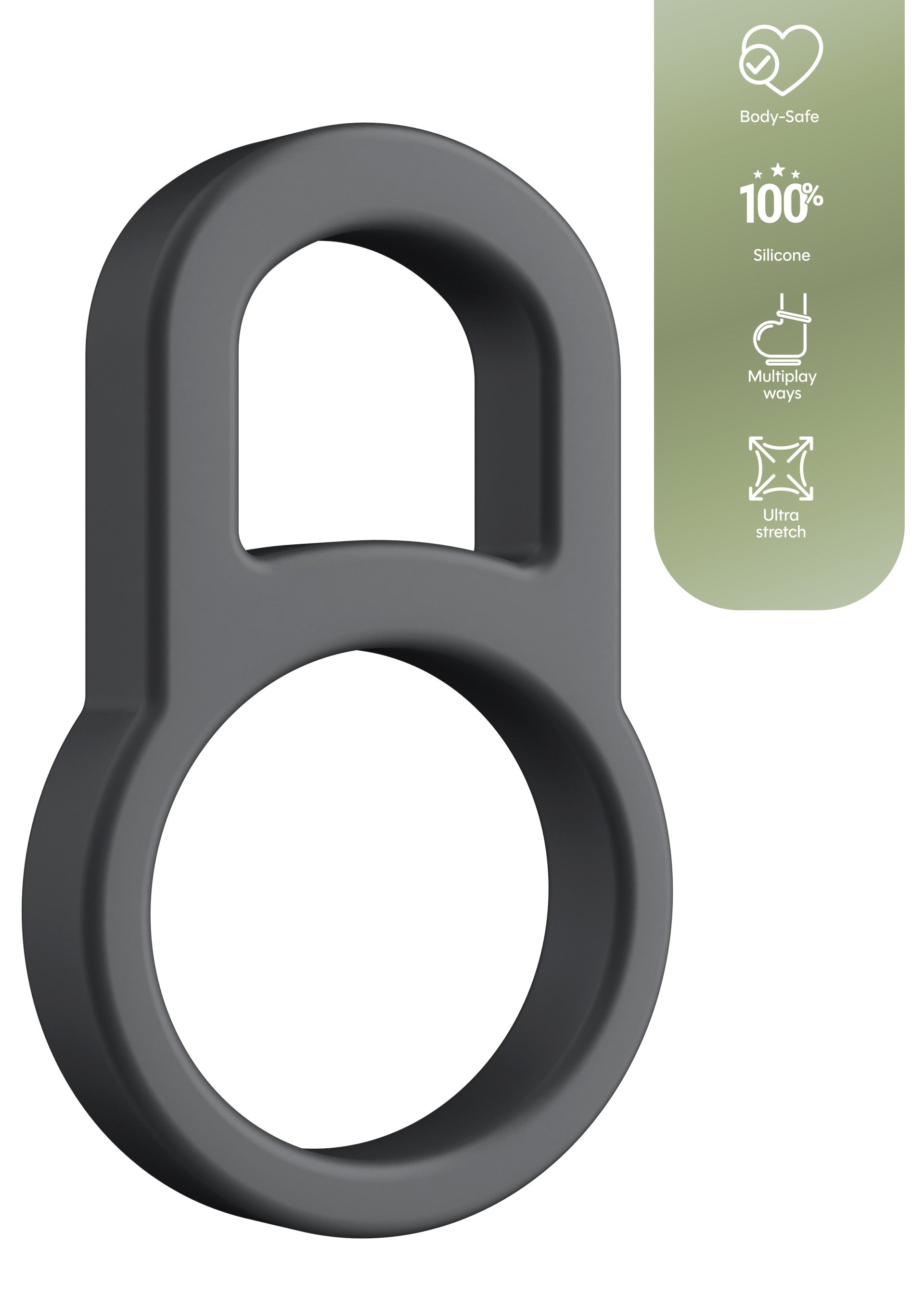 Performance masculine Playhouse Stack Cock & Ball Ring