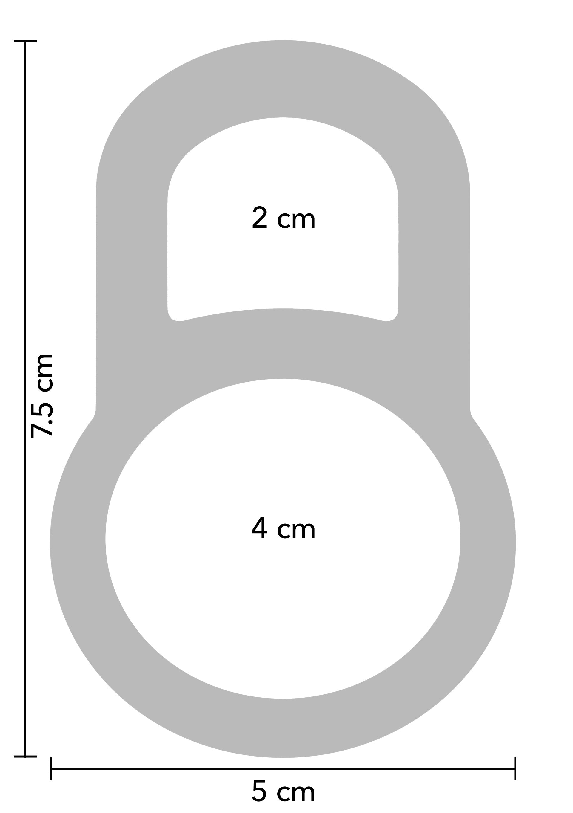 Performance masculine Playhouse Stack Cock & Ball Ring
