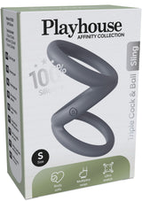 Performance masculine Playhouse Triple Cock & Ball Sling Small