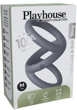 Performance masculine Playhouse Triple Cock & Ball Sling Medium