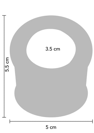 Performance masculine Playhouse Ballbuster Scrotum Ring