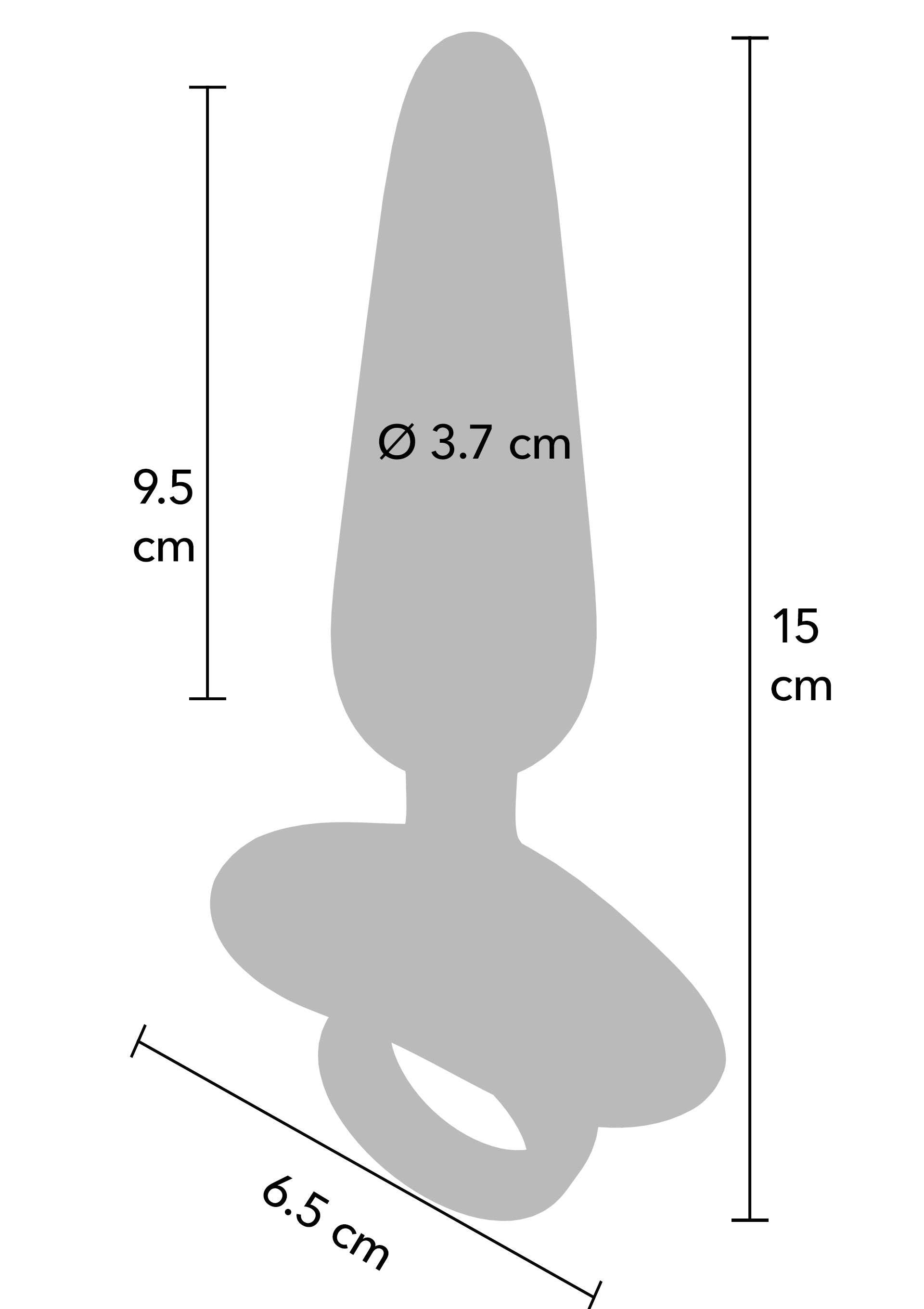 Jouet anal Playhouse Slim Anal Plug Vibrating + Remote