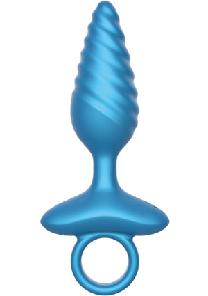 Jouet anal Playhouse Ribbed Anal Plug Vibrating + Remote
