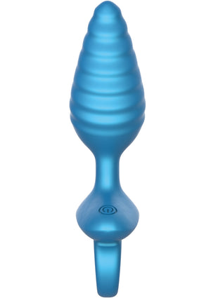 Jouet anal Playhouse Ribbed Anal Plug Vibrating + Remote