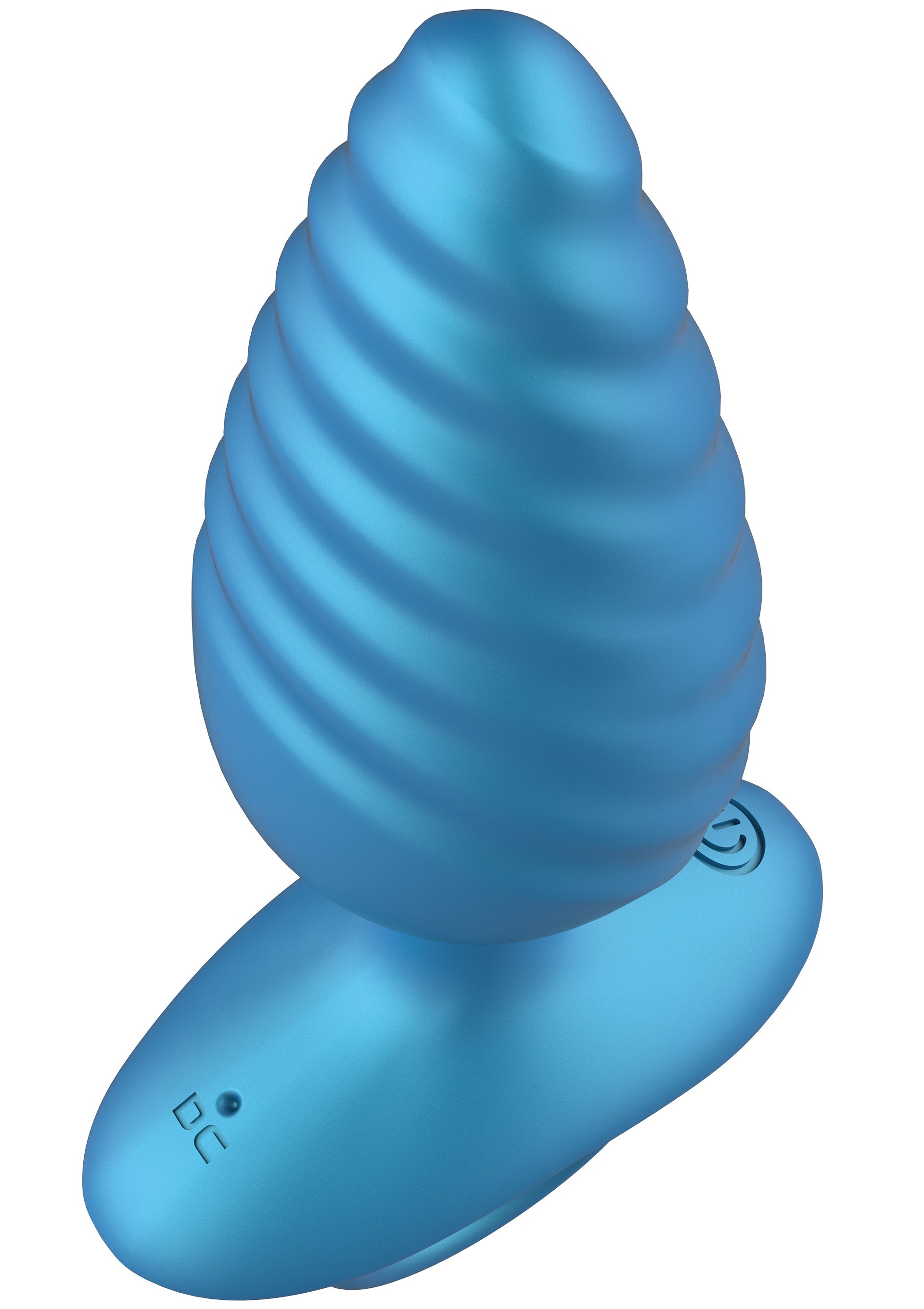 Jouet anal Playhouse Ribbed Anal Plug Vibrating + Remote