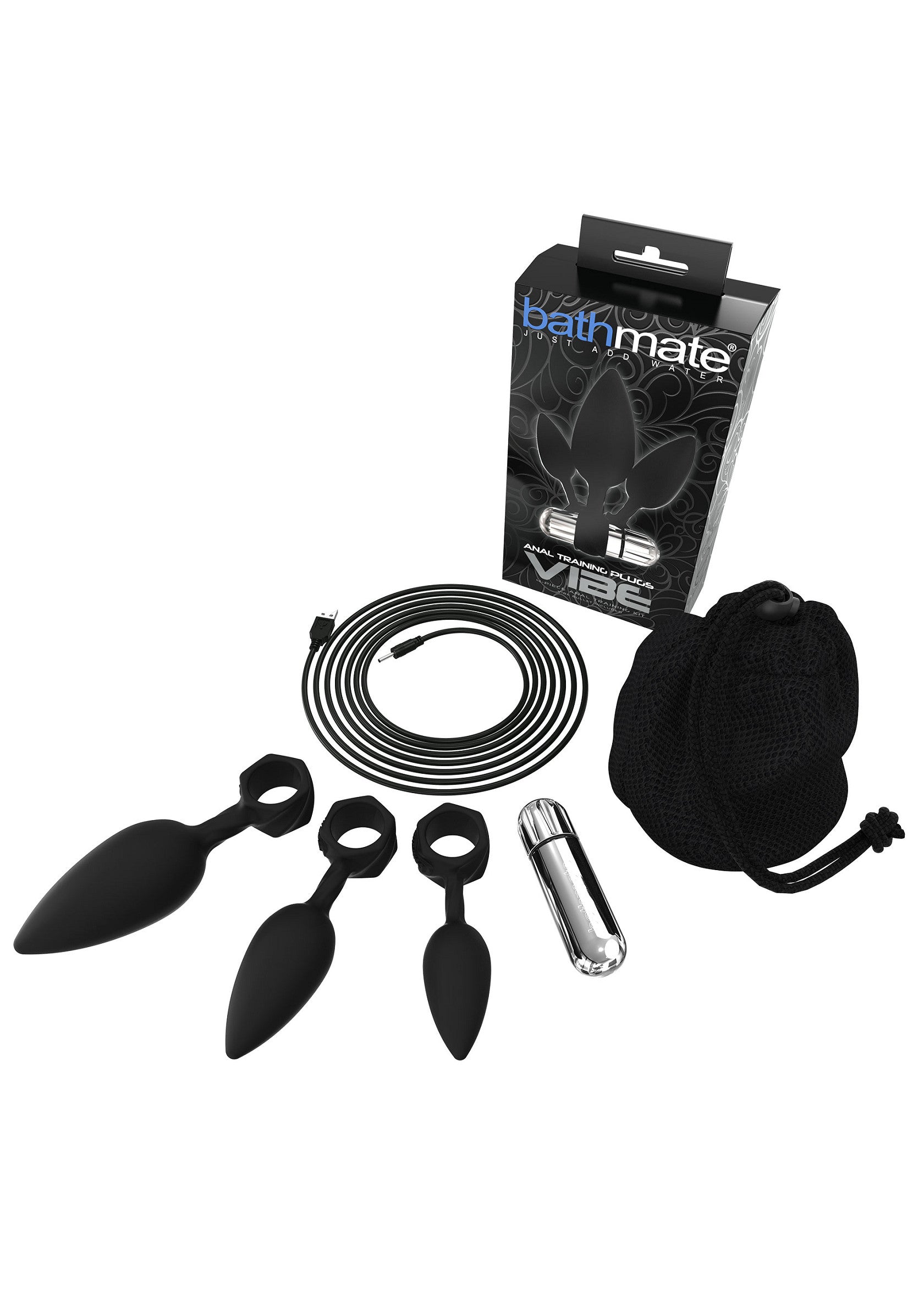 Jouet anal Bathmate Anal Training Plugs Vibrating
