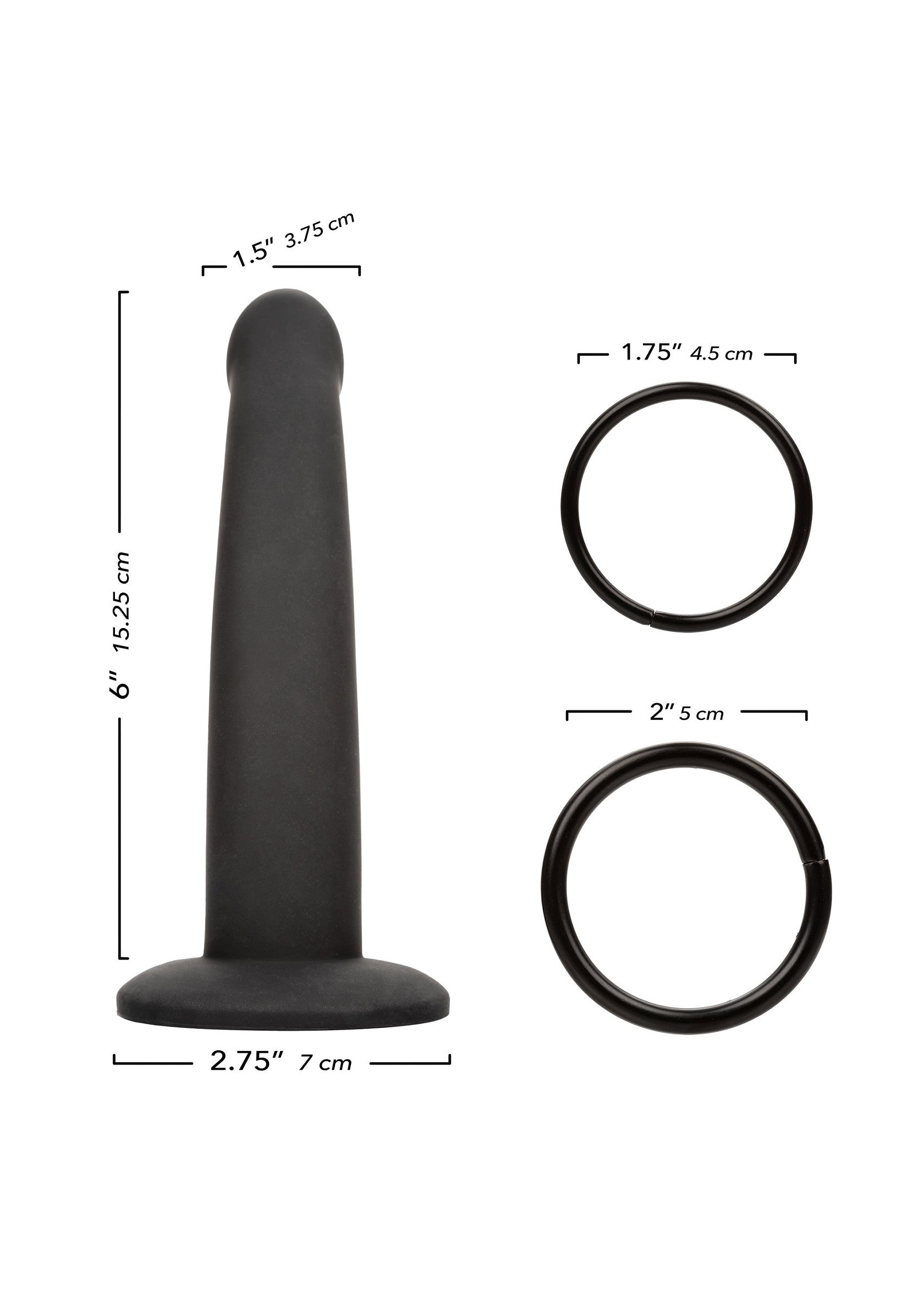 Gode-ceinture CalExotics Jock Strap Silicone Probe