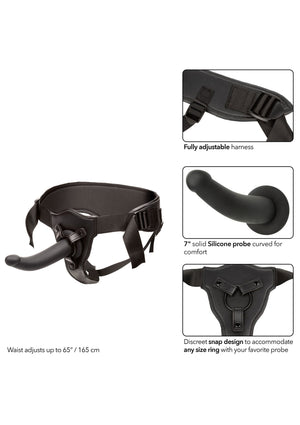 Gode-ceinture CalExotics Support Strap Silicone Probe
