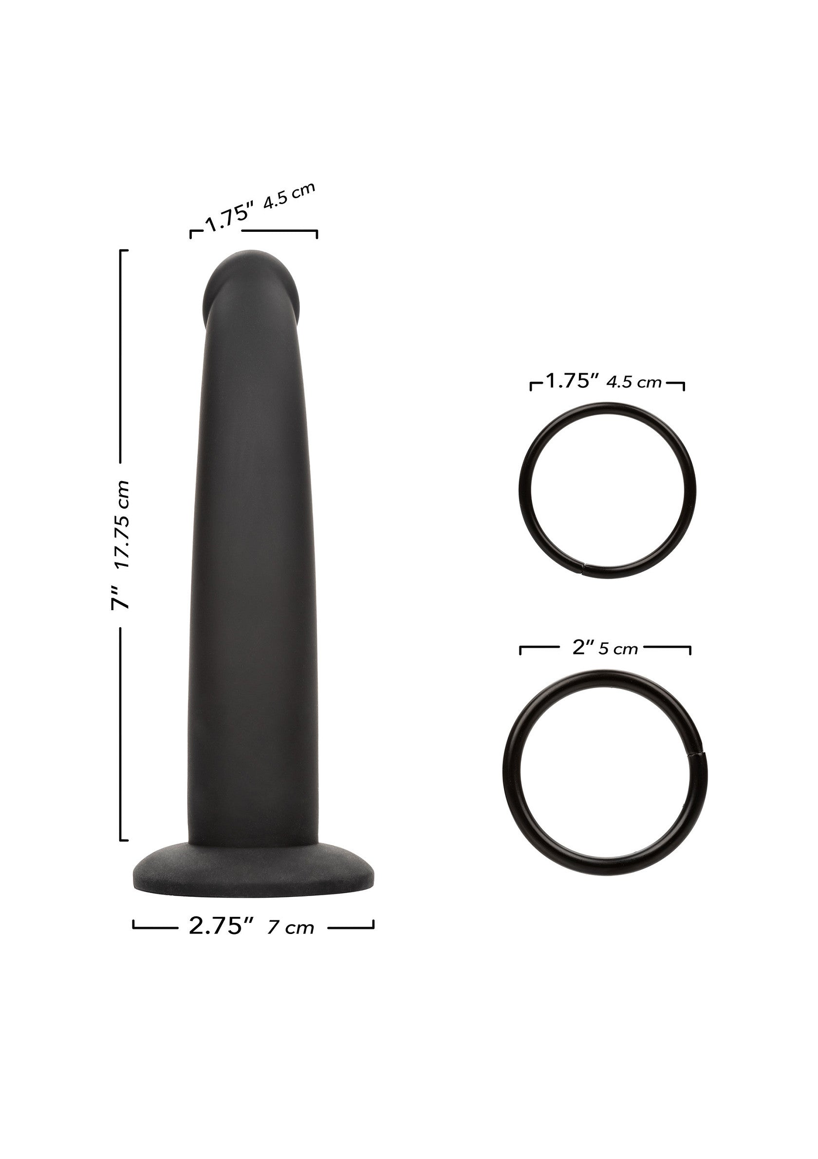 Gode-ceinture CalExotics Support Strap Silicone Probe