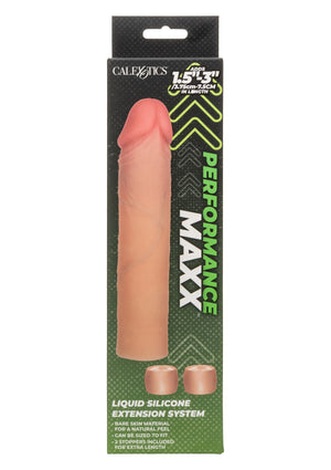 Performance masculine CalExotics Silicone Penis Extension System 20.25cm