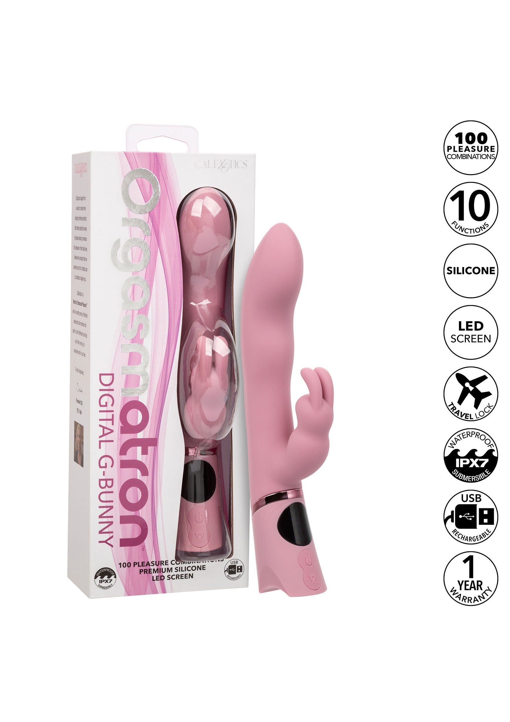 Vibromasseur CalExotics Orgasmatron Digital G-Bunny