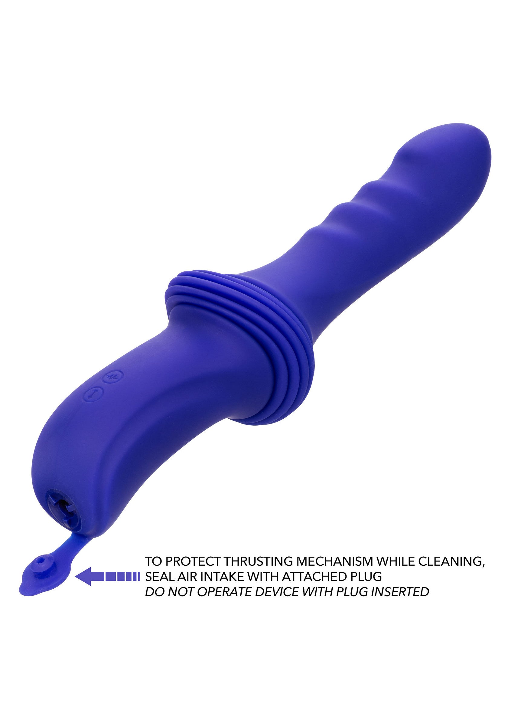 Vibromasseur CalExotics Sex Machine Ridged Thruster
