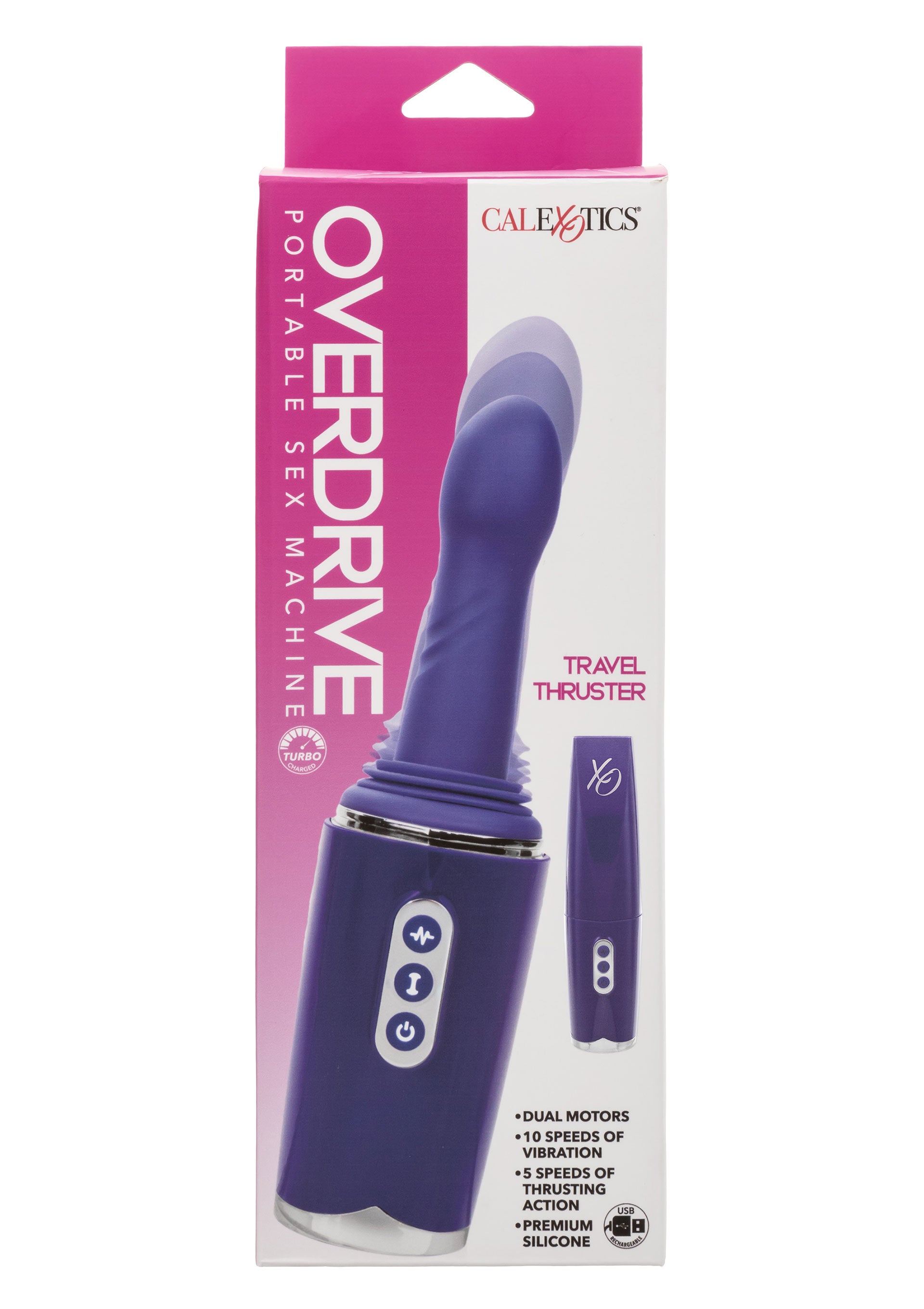 Vibromasseur CalExotics Travel Thruster Portable Sex Machine