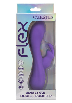 Vibromasseur CalExotics Bend & Hold Double Rumbler Vibrator