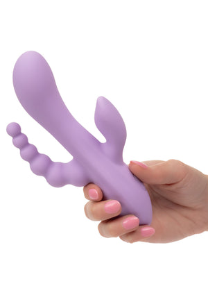 Vibromasseur CalExotics Bend & Hold Triple Rumbler Vibrator