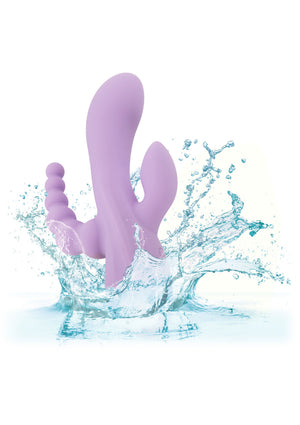 Vibromasseur CalExotics Bend & Hold Triple Rumbler Vibrator