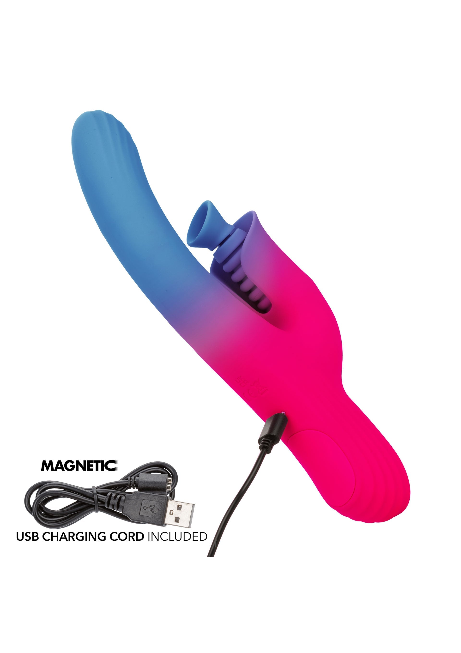 Vibromasseur CalExotics Dual Stimulator Suction Vibrator