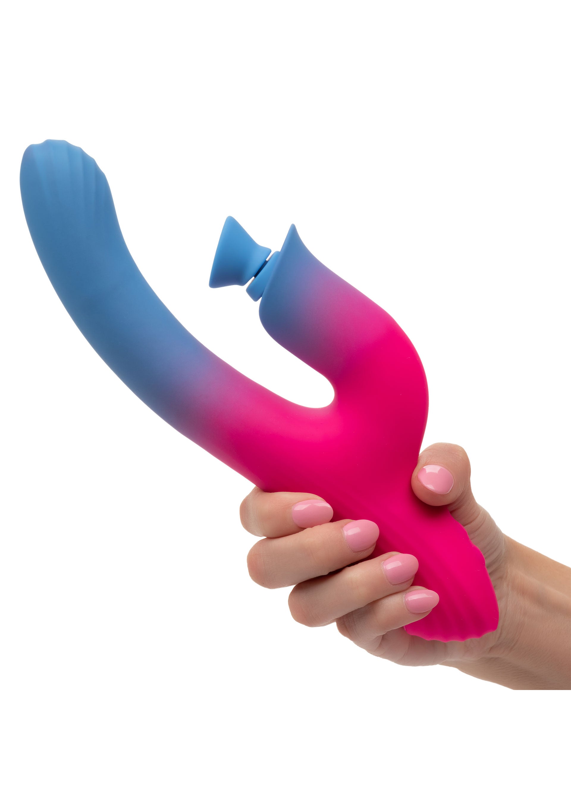 Vibromasseur CalExotics Dual Stimulator Suction Vibrator