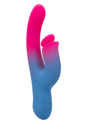 Vibromasseur CalExotics Dual Stimulator Thrusting Vibrator
