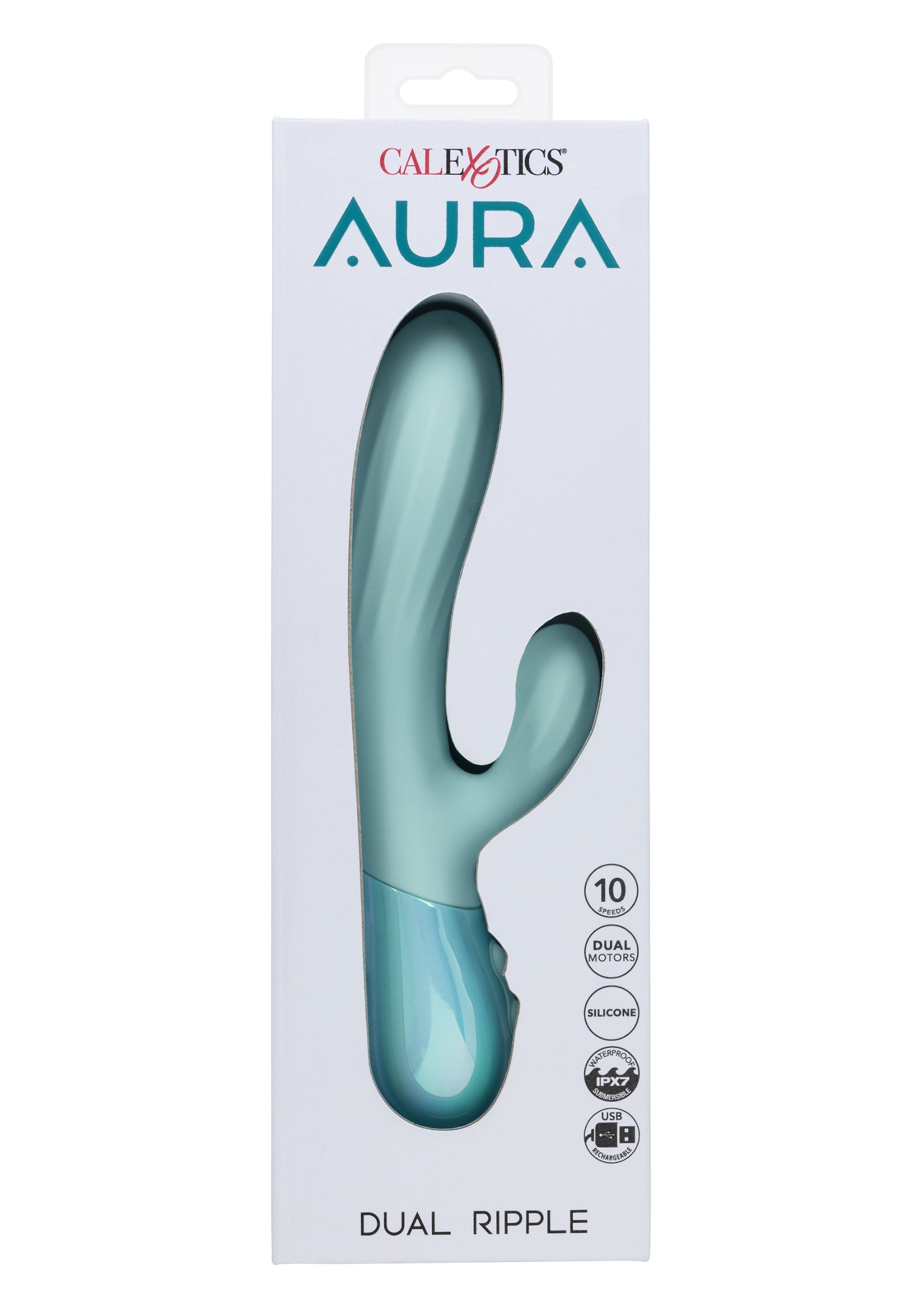 Vibromasseur CalExotics Dual Ripple Vibrator