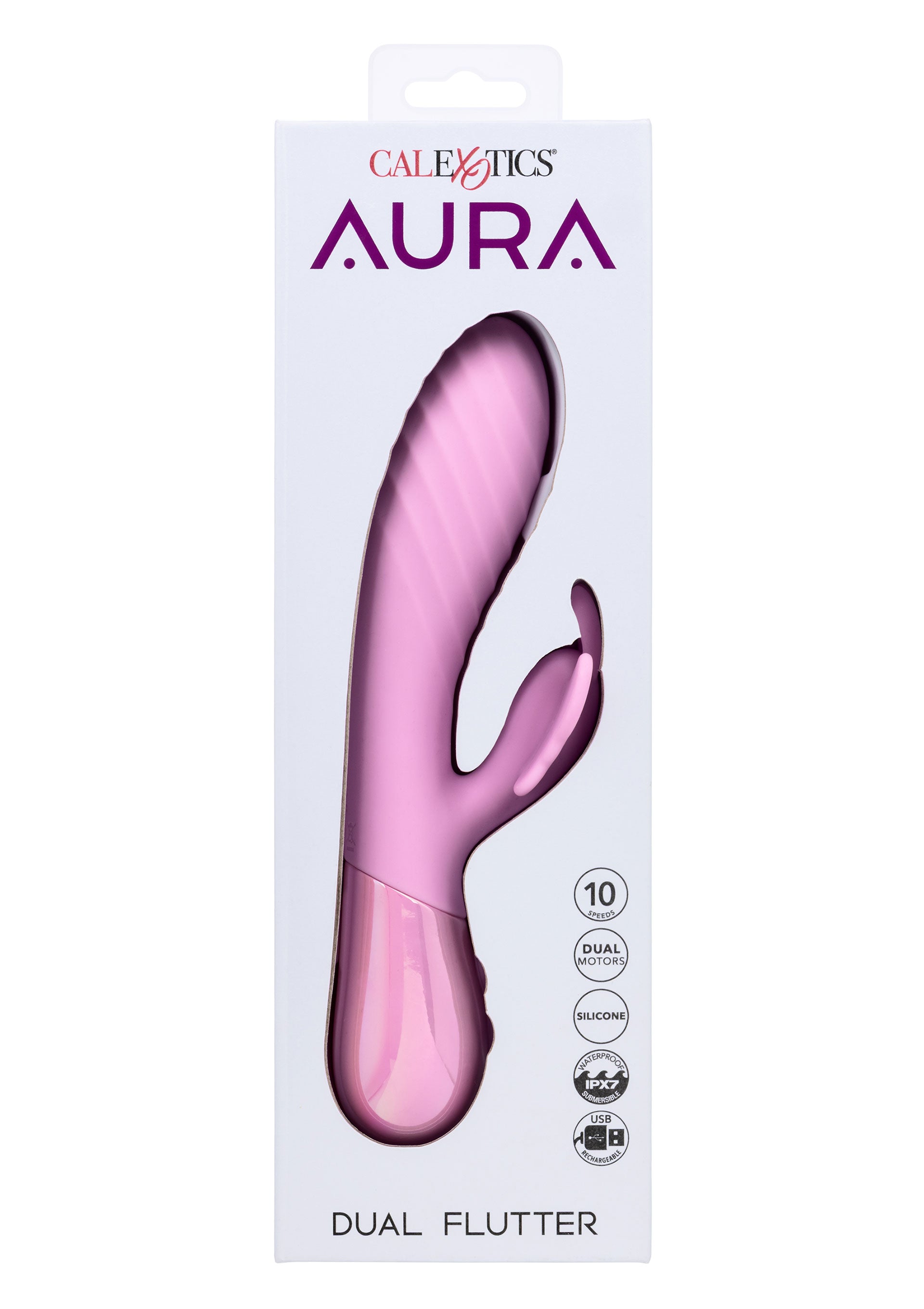 Vibromasseur CalExotics Dual Flutter Vibrator