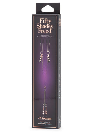 Accessoire BDSM Fifty Shades of Grey Nipple & Clitoral Chain