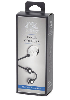 Boules de Geisha Fifty Shades of Grey Mini Silver Pleasure Balls 85 Gram