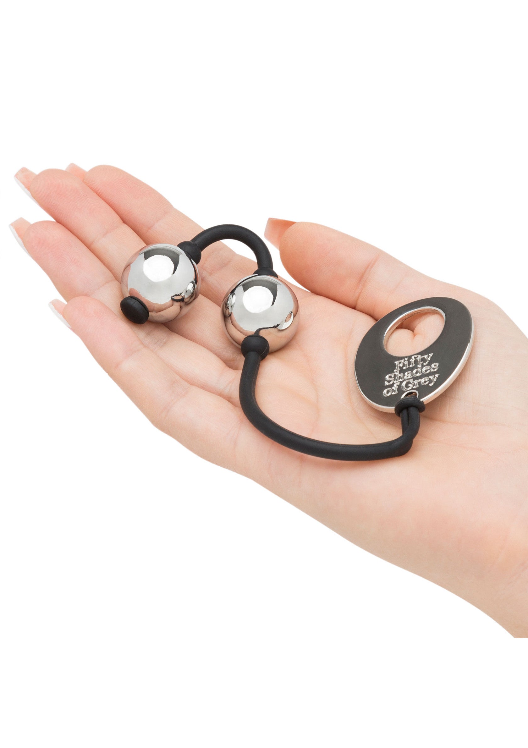 Boules de Geisha Fifty Shades of Grey Mini Silver Pleasure Balls 85 Gram