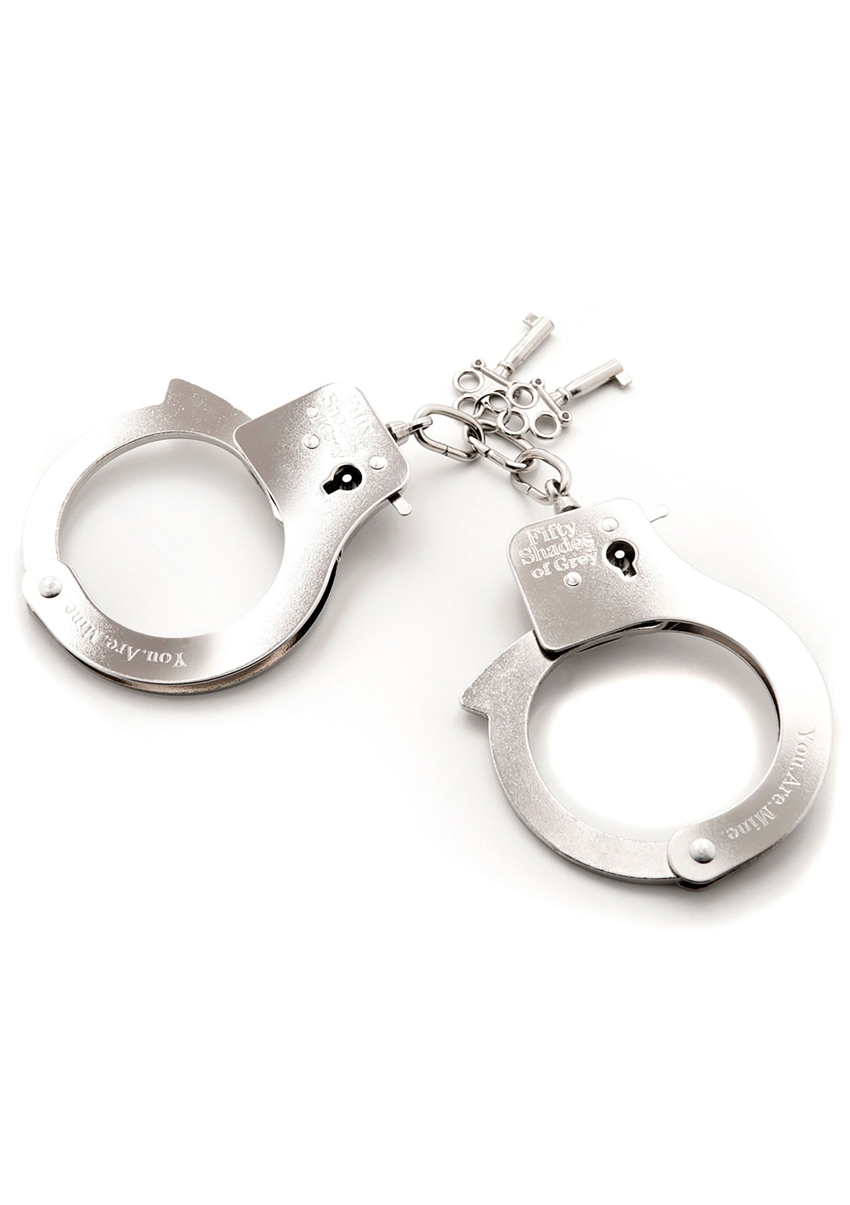 Accessoire BDSM Fifty Shades of Grey You Are Mine Metal Handcuffs