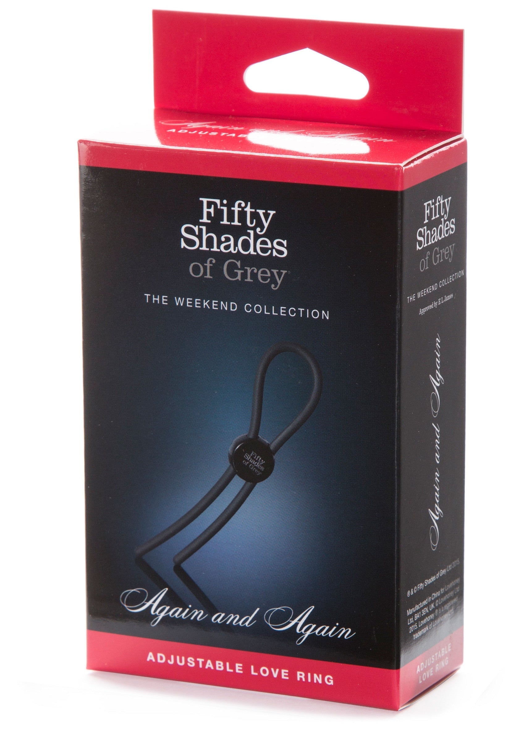 Performance masculine Fifty Shades of Grey Adjustable Cock Ring