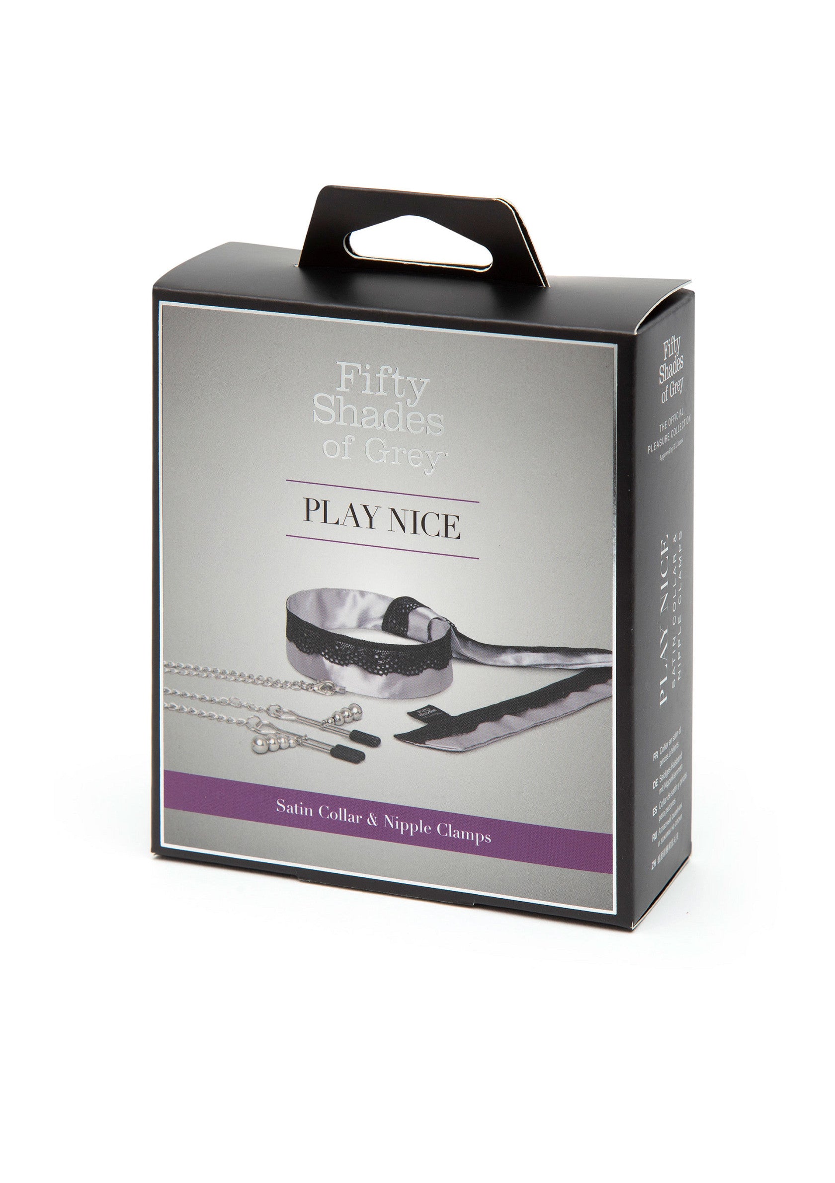 Accessoire BDSM Fifty Shades of Grey Collar and Nipple Clamps
