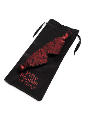 Accessoire BDSM Fifty Shades of Grey Reverse PU Leather Blindfold