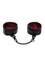 Accessoire BDSM Fifty Shades of Grey Reverse PU Leather Ankle Cuffs