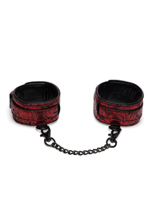 Accessoire BDSM Fifty Shades of Grey Reverse PU Leather Ankle Cuffs