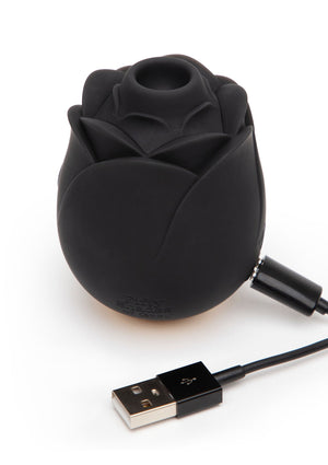 Stimulateur Fifty Shades of Grey Black Rose Suction Stimulator