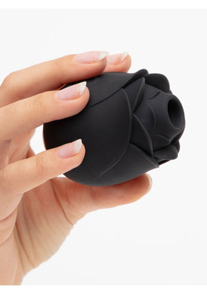 Stimulateur Fifty Shades of Grey Black Rose Suction Stimulator