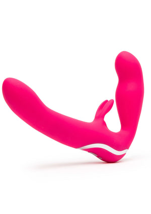 Gode-ceinture Happy Rabbit Vibrating Strapless Strap On