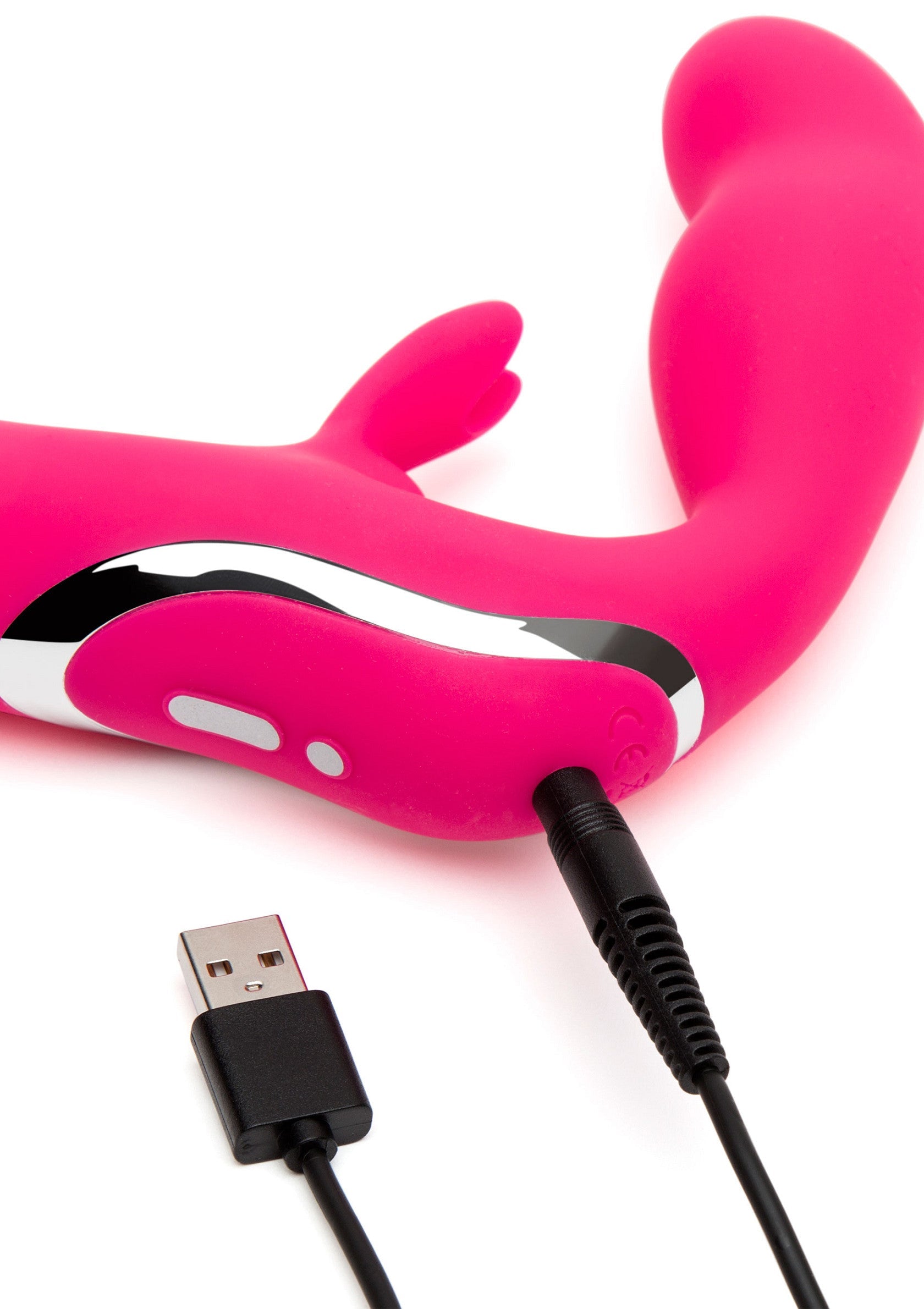 Gode-ceinture Happy Rabbit Vibrating Strapless Strap On
