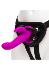 Gode-ceinture Happy Rabbit Vibrating Strap On Harness Set