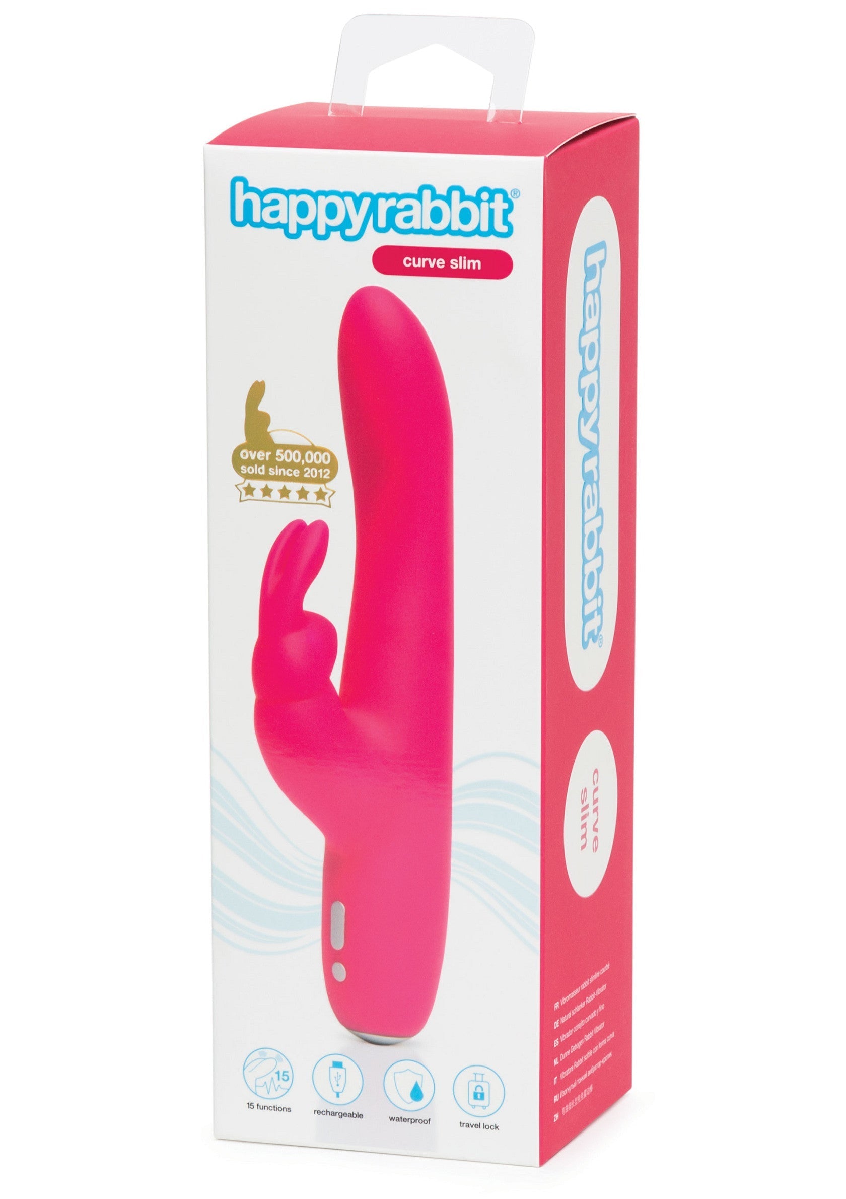 Vibromasseur Happy Rabbit Slimline Curve Rabbit