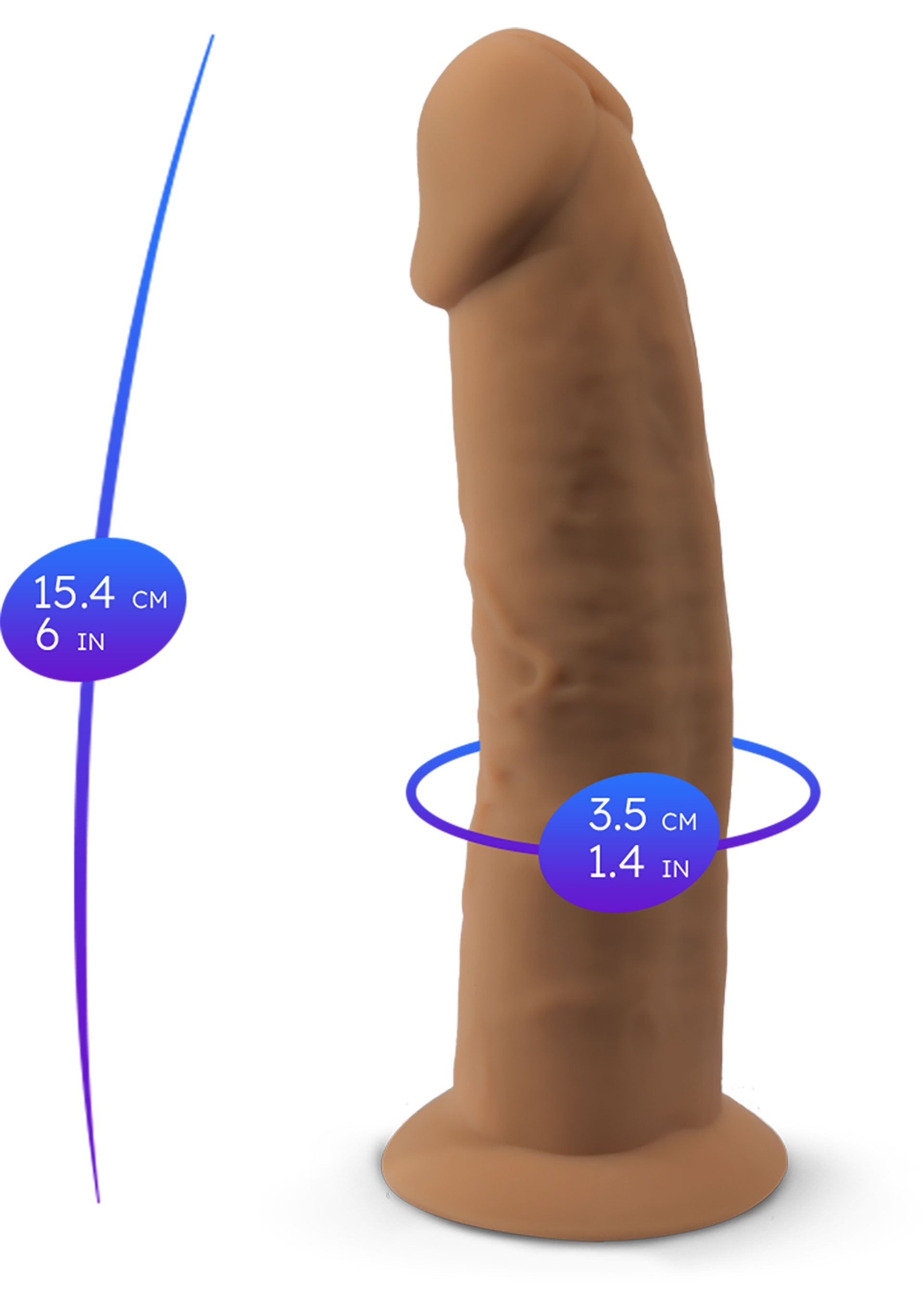 Dildo Silex-D Dong Model 6 inch