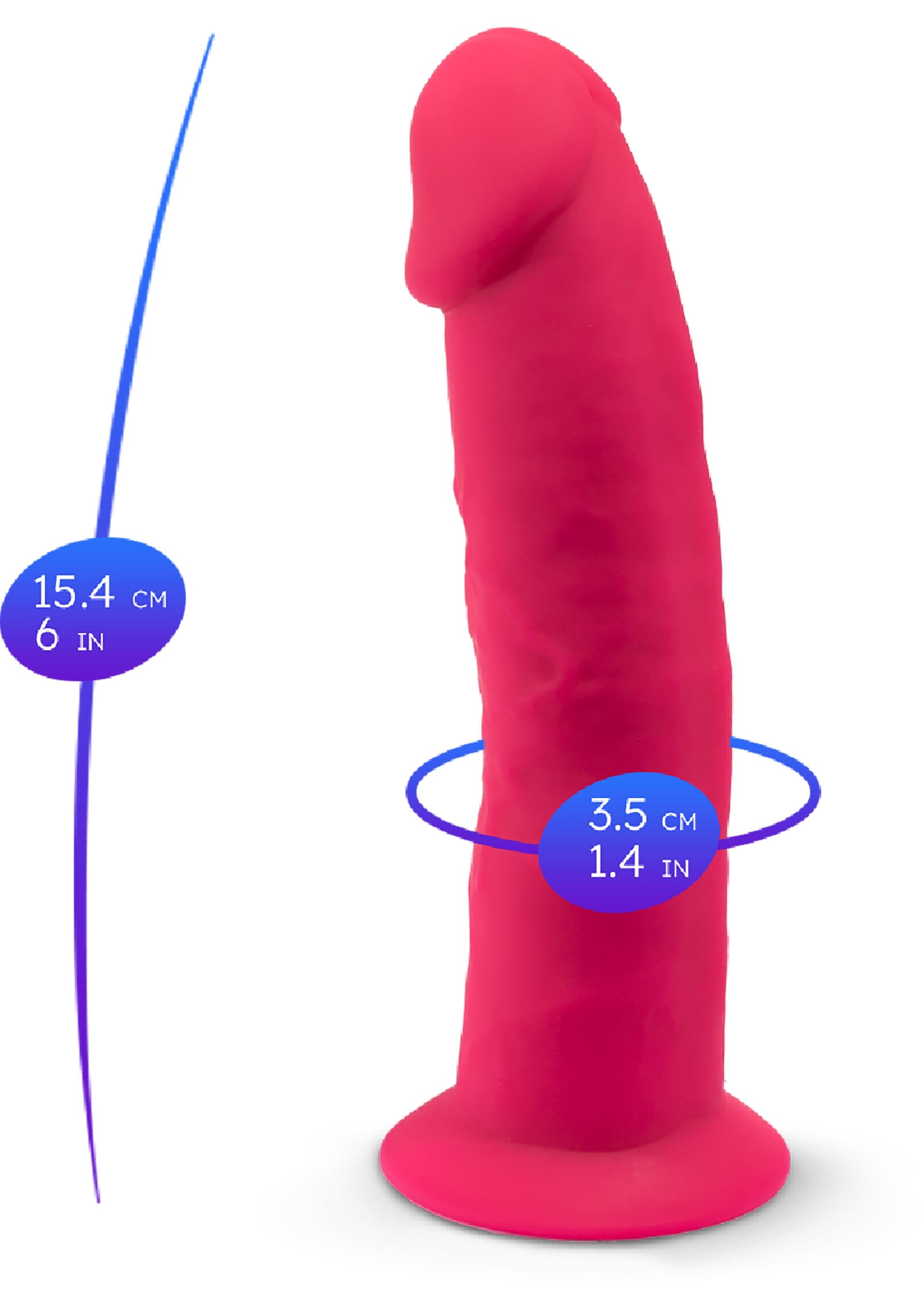 Dildo Silex-D Dong Model 6 inch