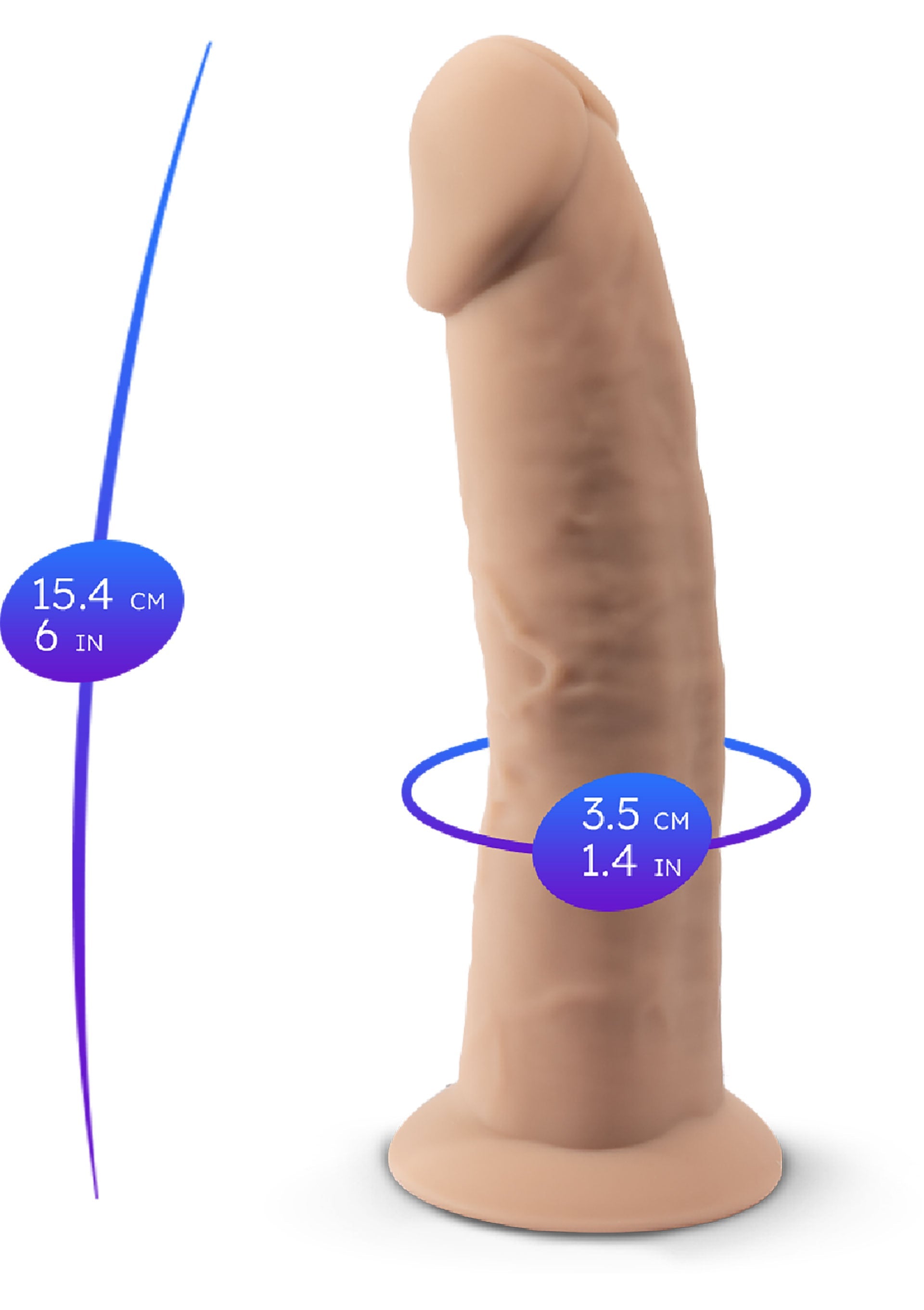 Dildo Silex-D Dong Model 6 inch
