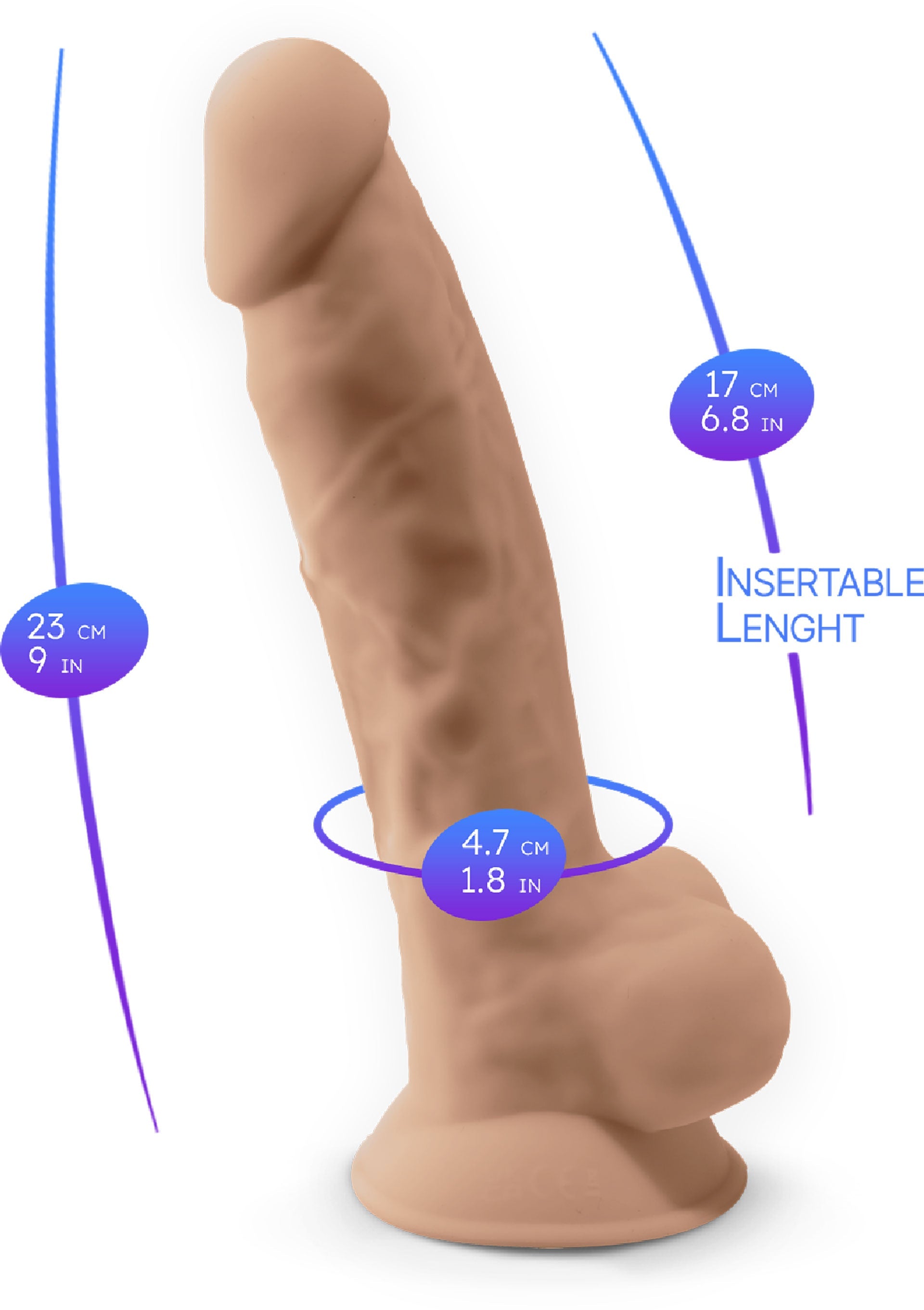 Dildo Silex-D Dildo Model 9 inch